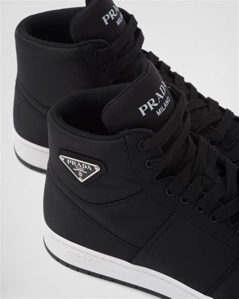 Prada nylon gabardine high top